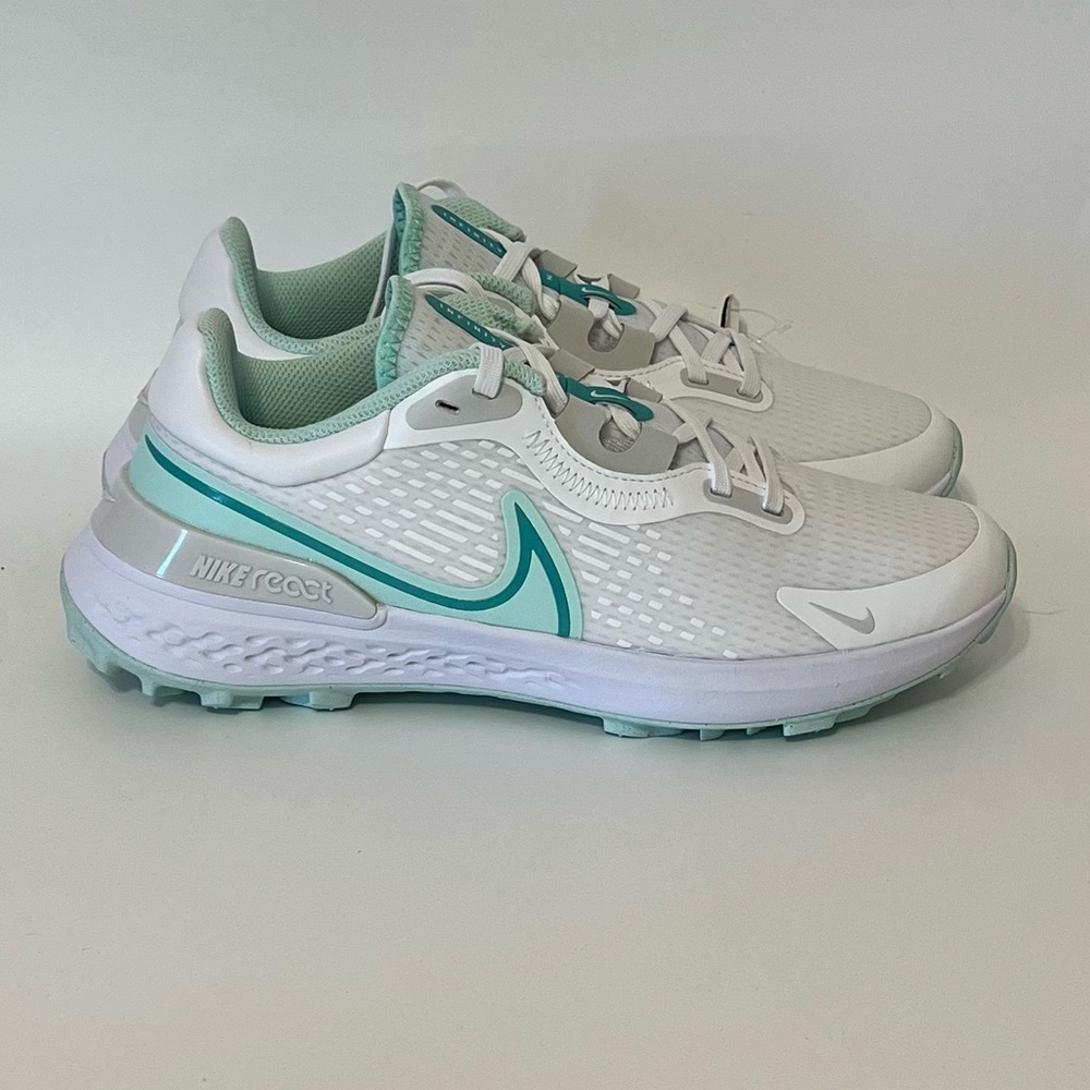 Nike Infinity Pro 2 White Mint Foam Teal DJ5593-100 Men's Golf Shoe Various Size